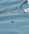 Jongens-T-shirt met lange mouwen blauw ROVER