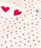 Fluwelen nachthemd en tiara met hartje voor meisjes wit MARSHMALLOW/rood TERKUIT