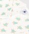 Dors bien sans pied en coton blanc/vert/multicouleur