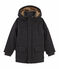 Parka enfant garçon en toile enduite gris CAPECOD