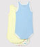 Lot de 3 bodies sans manches petit chiens bébé en coton biologique variante 1