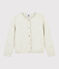 Cardigan en tubique enfant Fille beige MONTELIMAR CHINE