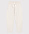 Broek in doorgestikte tubic voor Meisjes / Jongens beige MONTELIMAR CHINE