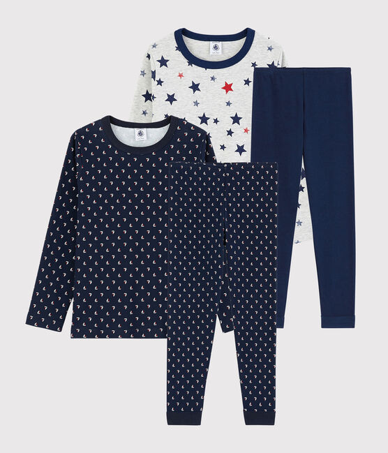 Lot de 2 pyjamas petit garçon en coton variante 1