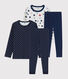 Lot de 2 pyjamas petit garçon en coton