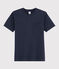 T-shirt en coton Femme / Homme bleu SMOKING