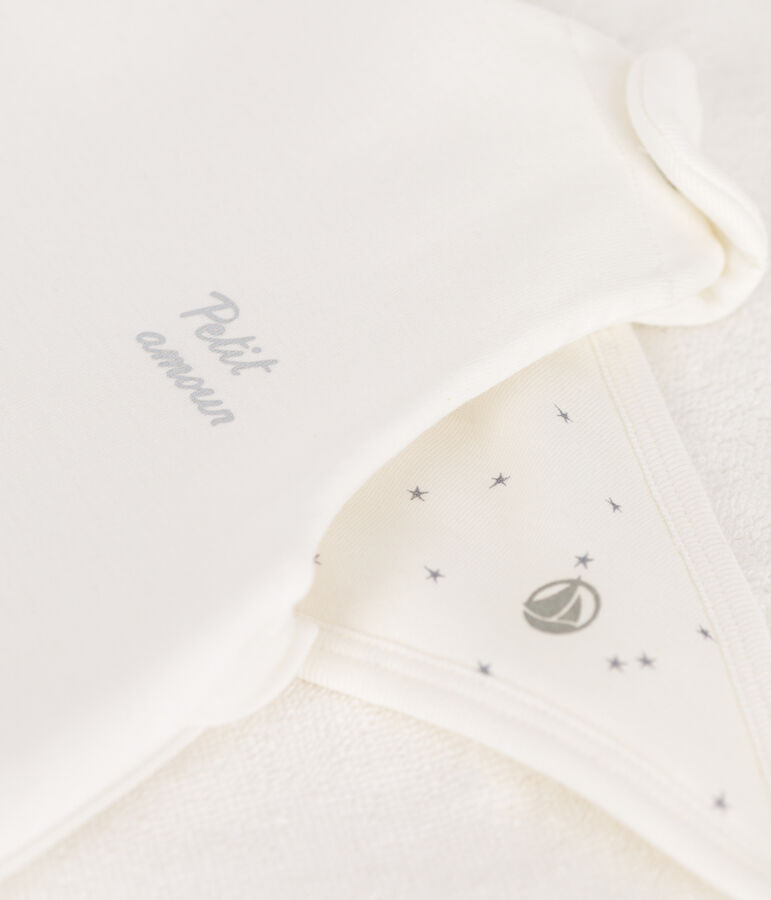 Kraamtas met kleding/accessoires van lichte stof multicouleur