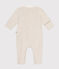 Babypyjama van velours beige MONTELIMAR CHINE
