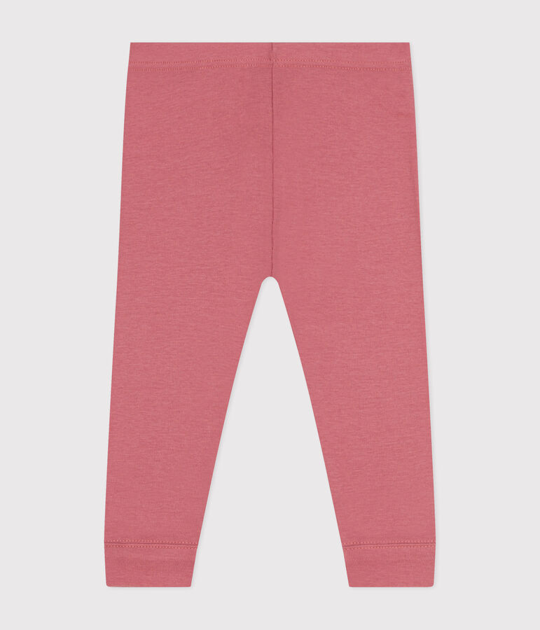 Katoenen legging voor baby's roze