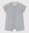 Korte playsuit uit katoenen gaas voor baby's AVALANCHE/ INCOGNITO