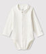 Body à col bébé en coton biologique