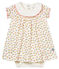 Robe body imprimée bébé fille blanc MARSHMALLOW/blanc MULTICO