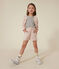 Short en coton enfant fille rose SALINE