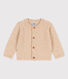 Babycardigan in tricot van wol 