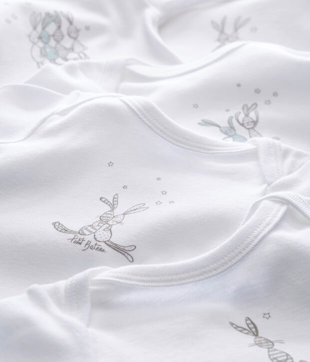 Lot de 5 bodies manches longues b&eacute;b&eacute; mixte multicouleur