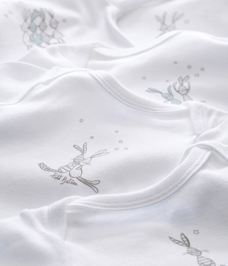 Set van 5 uniseks body's met lange mouwen variante 1