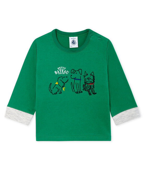Tee shirt manches longues bébé garçon ECOLOGY
