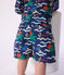 Zwemshort voor baby's met print blauw/multicouleur
