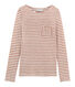 Tee-shirt manches longues femme en lin