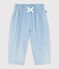 Pantalon bébé en chambray bleu BLEU CLAIR