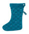 Kerstsok blauw CONTES/wit MULTICO