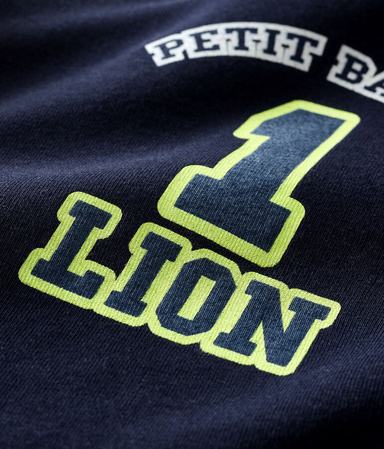 T-shirt met korte mouwen babyjongen blauw