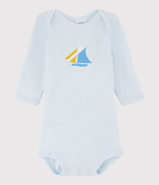 Body manches longues bébé garçon bleu FRAICHEUR