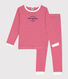 Pyjama milleraies en coton enfant