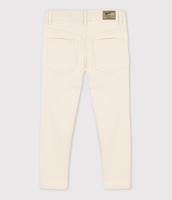 Pantalon en denim enfant garçon écru AVALANCHE