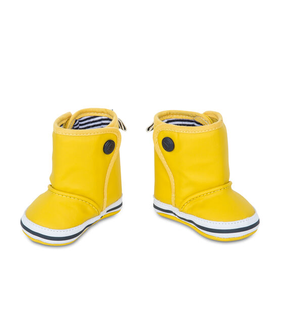 Extérieur ciré jaune et intérieur en coton milleraies. jaune JAUNE