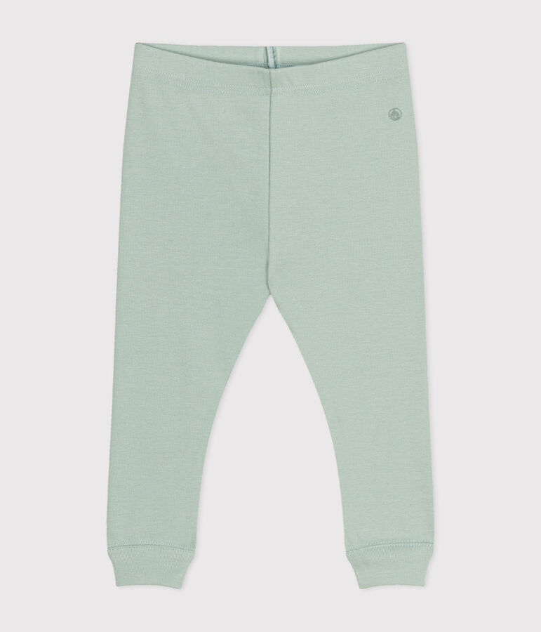 Legging en coton b&eacute;b&eacute; vert