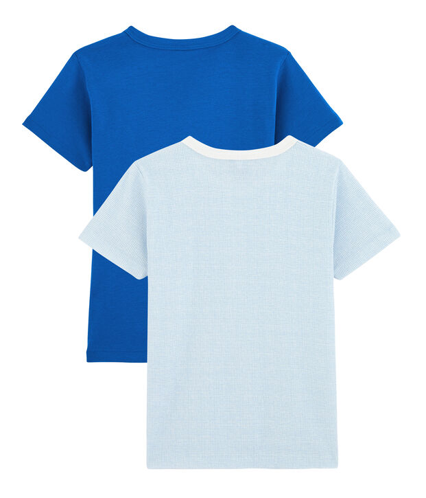 Duo de tee-shirts petit gar&ccedil;on multicouleur