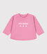 Sweatshirt bébé en coton motif Petit Bateau vintage