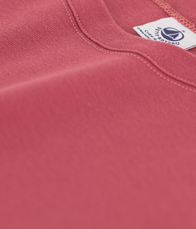 L'ICONIQUE, dames-T-shirt met ronde hals in katoen roze PAPI