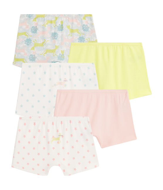 Set met 5 shorties voor meisjes variante 1