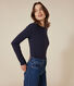 Tee-shirt l'Iconique manches longues en côte unie femme