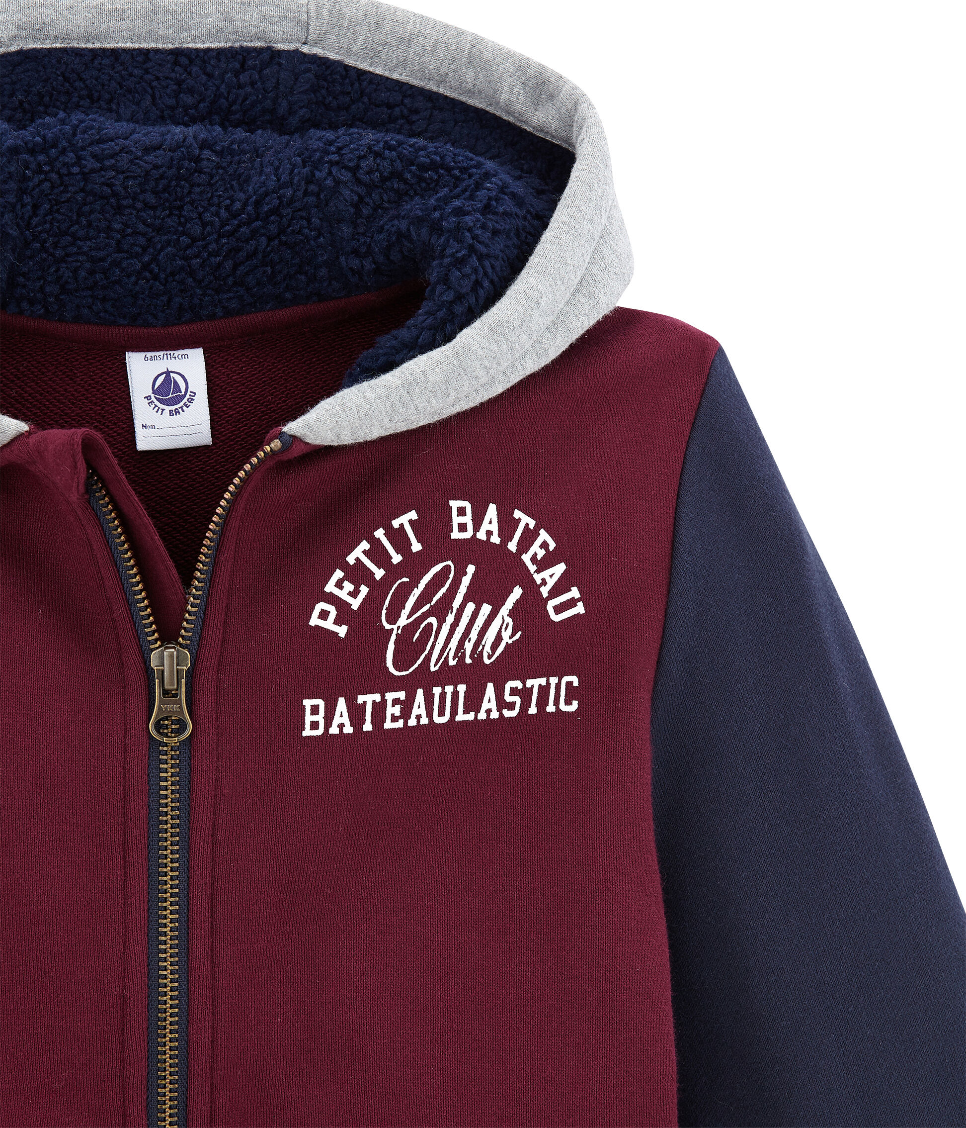 Sweat sales zippé enfant