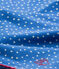 Maillot de bain fille 1 pièce à pois bleu DELFT/blanc LAIT