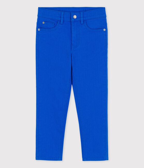Pantalon en denim enfant fille / garçon bleu DELFT