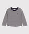 Jongens-T-shirt van tubic met lange mouwen blauw SMOKING/ AVALANCHE