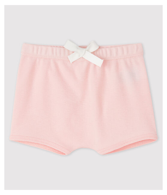 Katoenen short voor baby's roze MINOIS