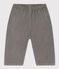 Babybroek van dun velours groen THUYA