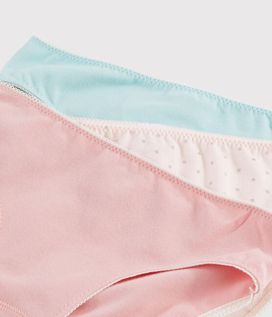 Lot de 3 culottes à paillettes fille variante 1