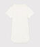 Body met polokraag babyjongen wit MARSHMALLOW