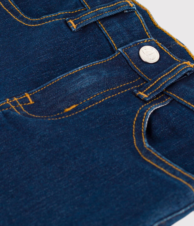 Pantalon slim en denim enfant fille bleu