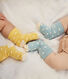 Lot de 5 paires de chaussettes cœurs en jersey de coton bébé