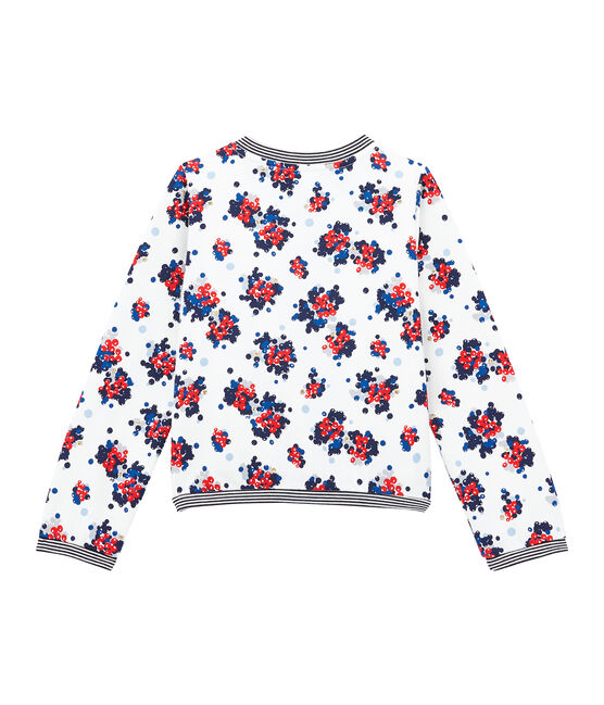 Meisjesvest wit MARSHMALLOW/wit MULTICO