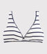 Soutien-gorge rayé Femme