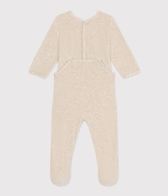 Babypyjama van velours  beige MONTELIMAR CHINE