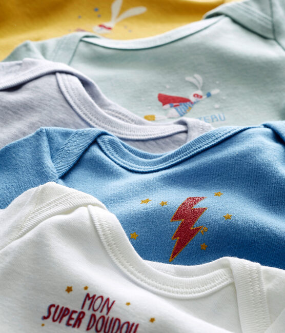 Lot de 5 bodies manches longues bébé garçon variante 1